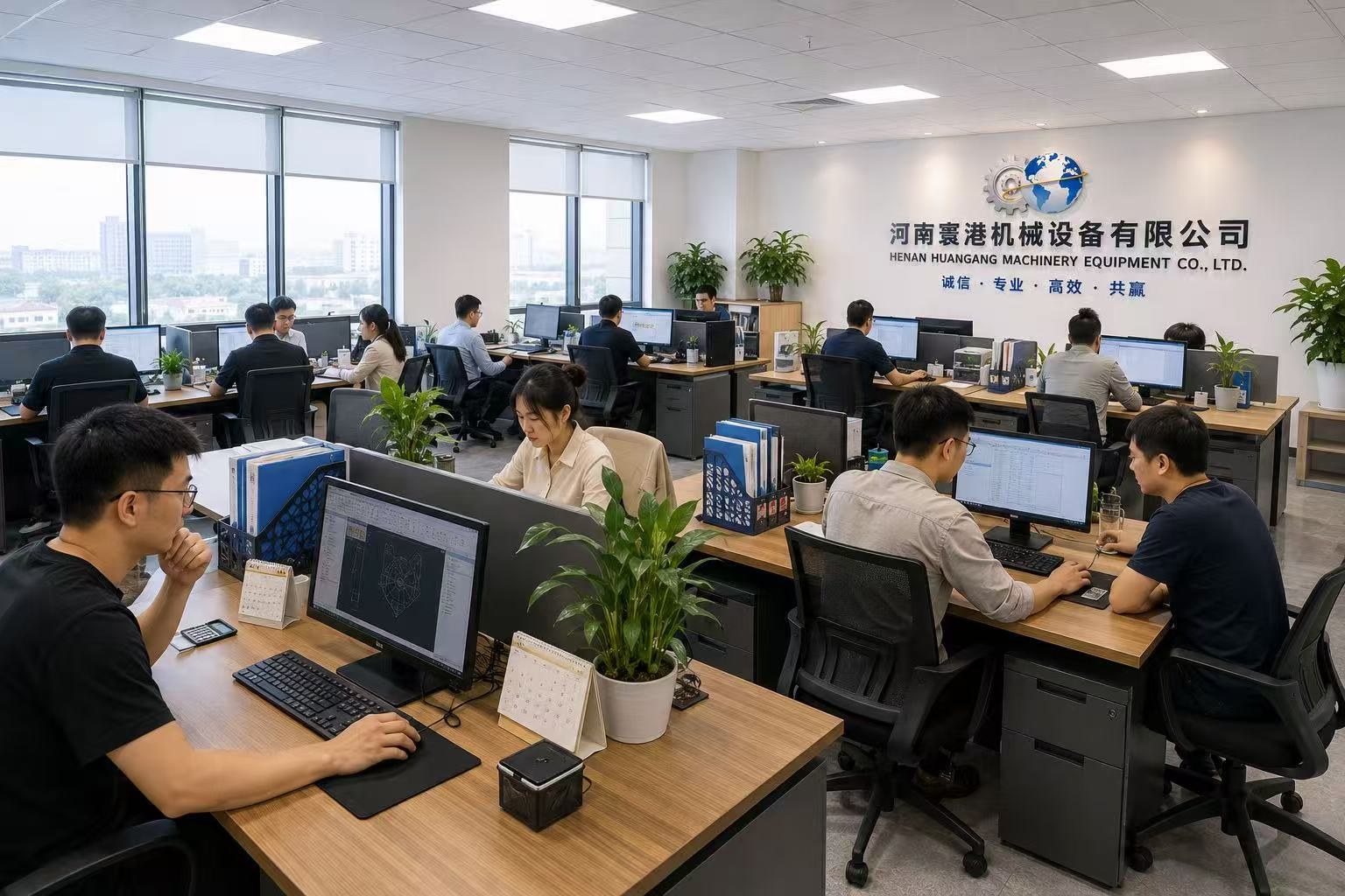 Open-plan office