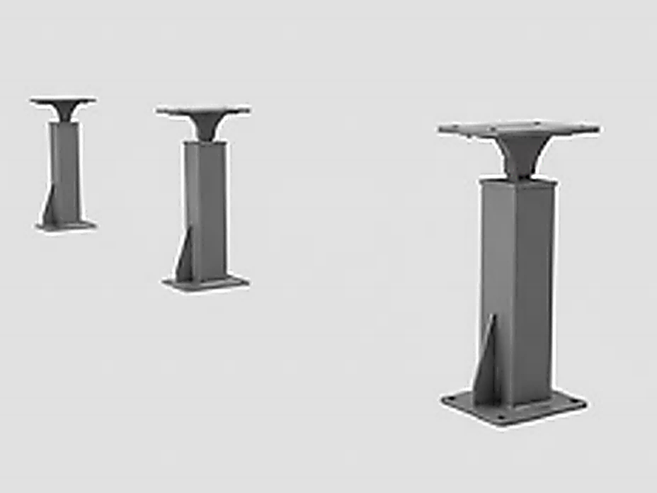 Adjustable support posts