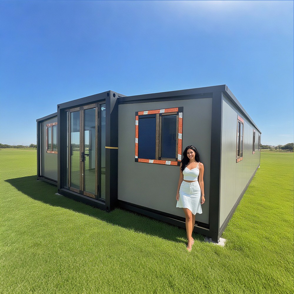 40FT Luxury Glass Villa Cabin
