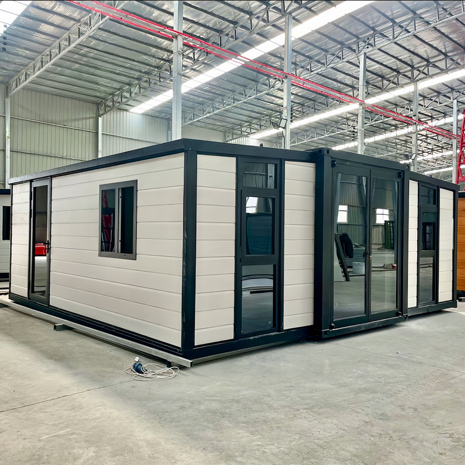 20FT Modern White Folding Container House