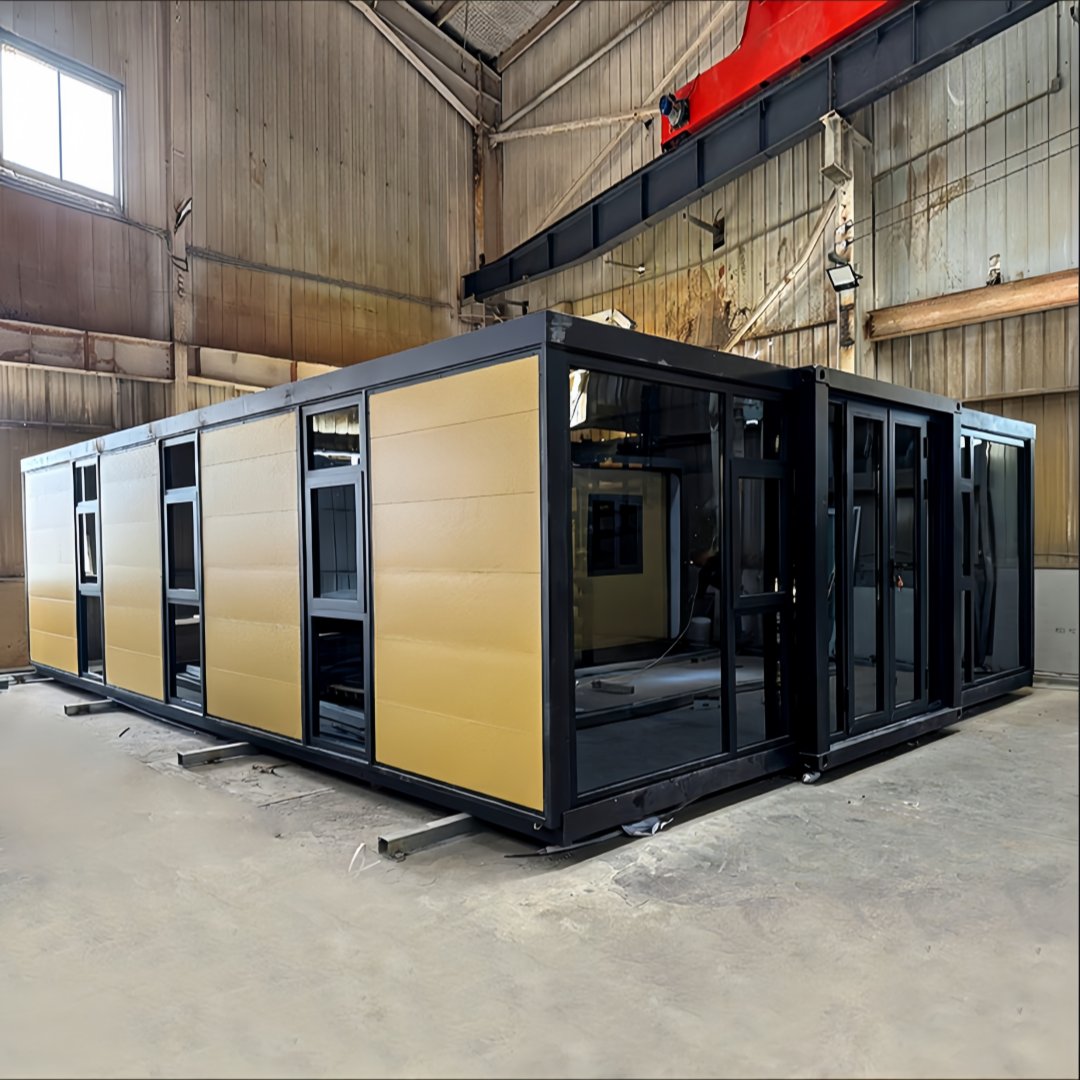 20FT Yellow Modular Folding Container House