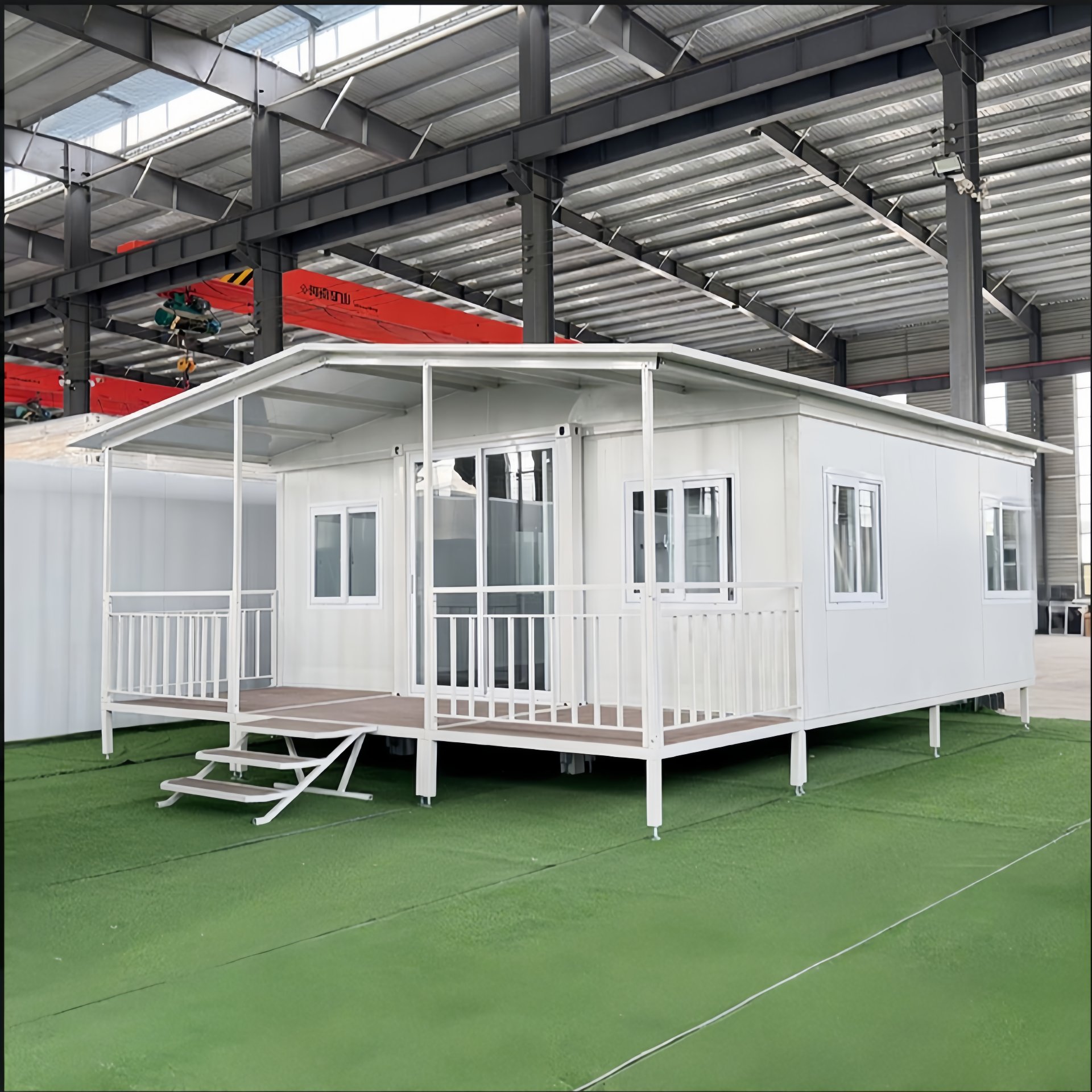 20FT Classic White Expandable Container Cabin