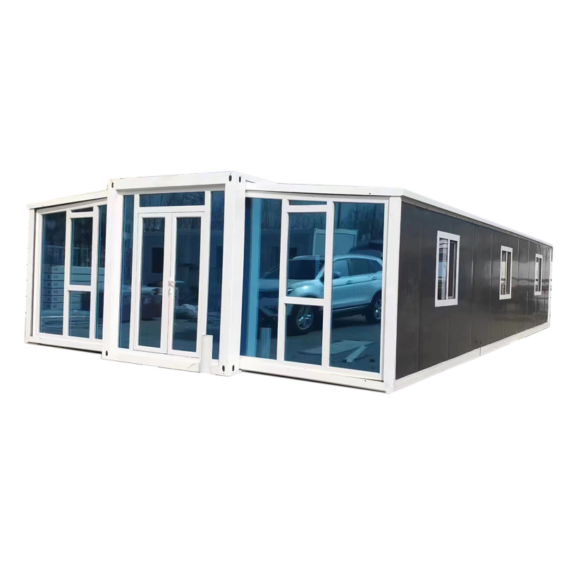 20FT Forest View Wood-Grain Folding Container Cabin