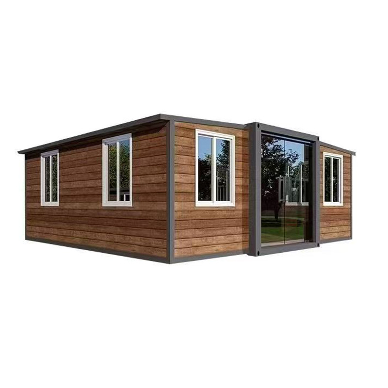 20FT Brown Folding Container House with Patio