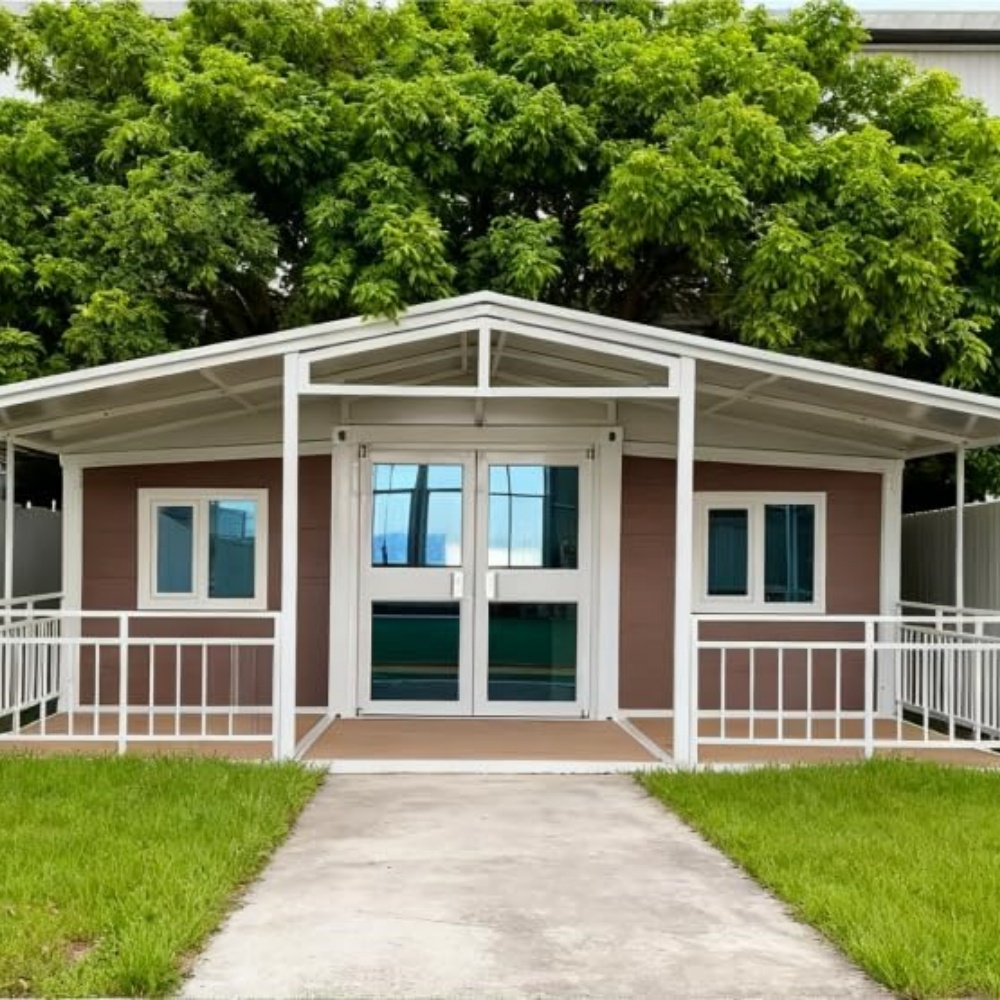 20FT Sky Blue Mountain Folding Container House