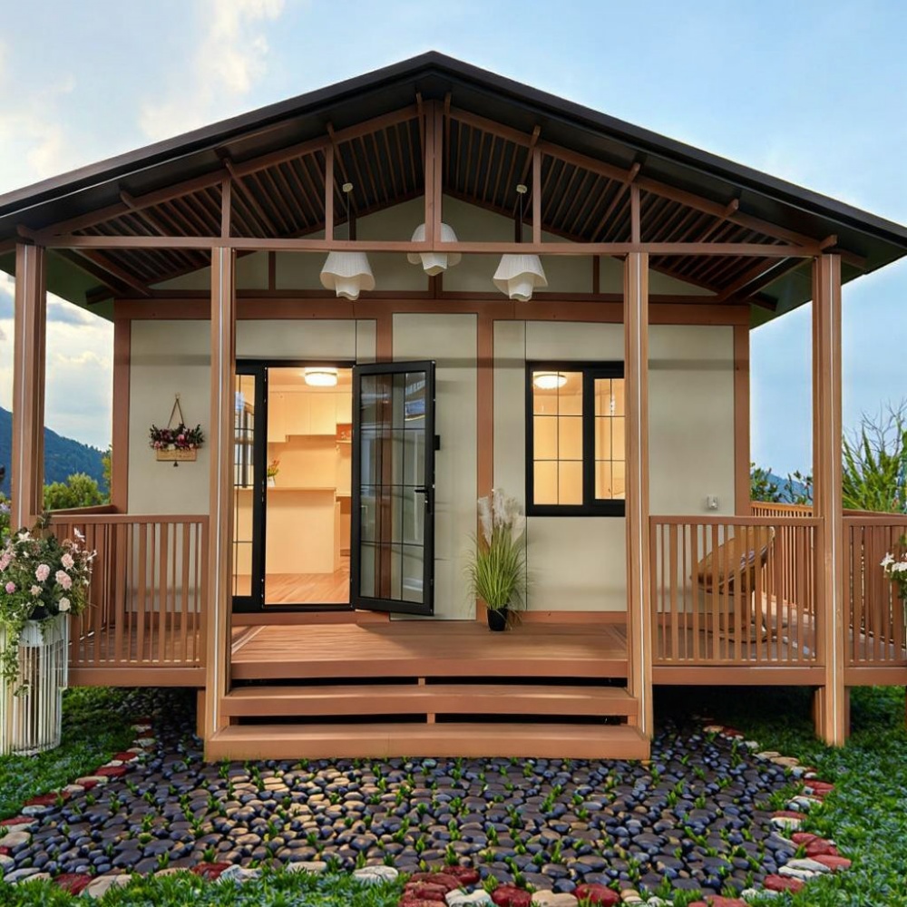 20FT Mobile Expandable House with Spiral Staircase